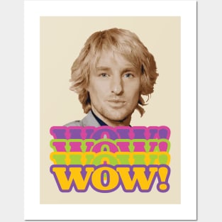 Owen Wilson WOW Posters and Art